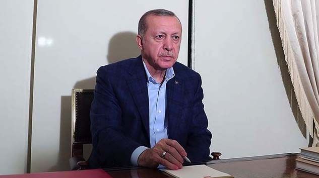 Erdoğan: Devletimiz tüm kurumlarıyla görevinin başında