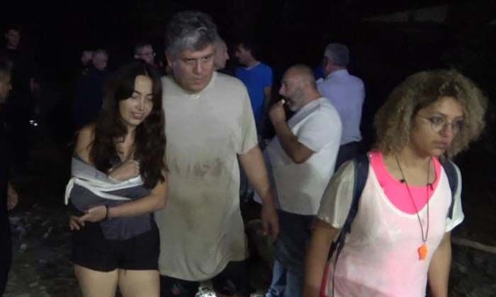 Karabük’te izinsiz Şeker Kanyonuna giren 15 kişi mahsur kaldı