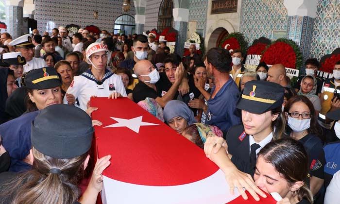 Şehit Uzman Çavuş Remzi Nişan son yolculuğuna uğurlandı