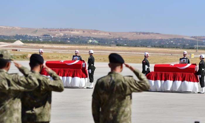 Suriye şehitlerinin cenazeleri memleketlerine gönderildi