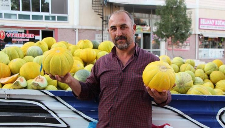 Çorum’un meşhur ’10 dilim kavunu’ tezgahlarda yerini aldı