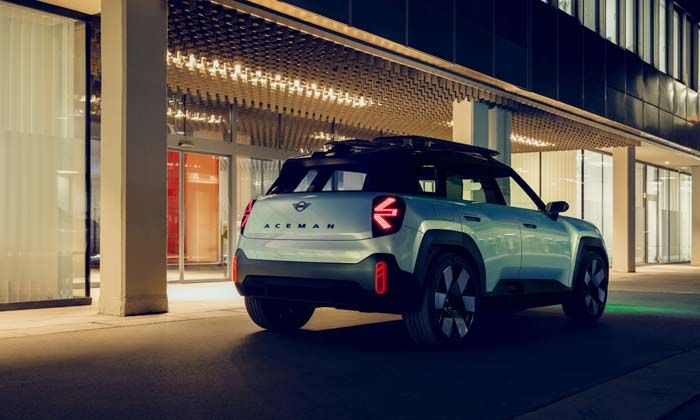 MINI’nin ilk tamamen elektrikli Crossover modeli: MINI Concept Aceman