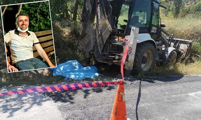 Yol çalışmasını izlerken feci şekilde hayatını kaybetti