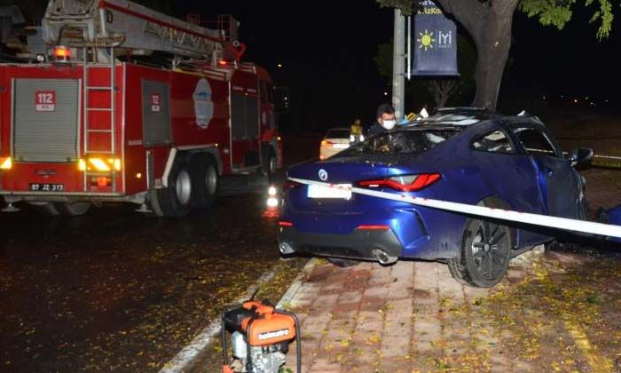 Antalya’daki kazada Ömer Faruk Nalbant hayatını kaybetti