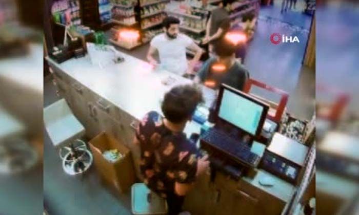 Başakşehir’de tırnakçının oyunu kameraya yansıdı