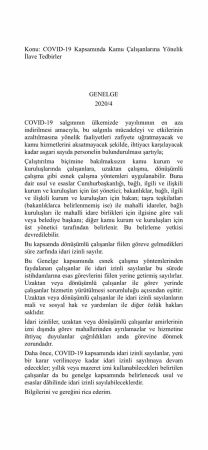 Kamuda yeni dönem! Resmen ‘uzaktan çalışacaklar’