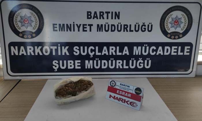 Bartın’da uyuşturucuyla yakalanan polis memuru tutuklandı