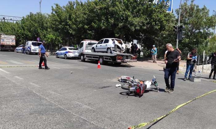 Şanlıurfa’da tıra çarpan motosiklet sürücüsü Özkan Bilici hayatını kaybetti