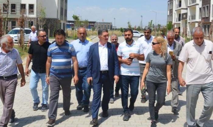 Milletvekili Çelebi: 300 konutun teslimine Ağustos ayı içinde başlanacak