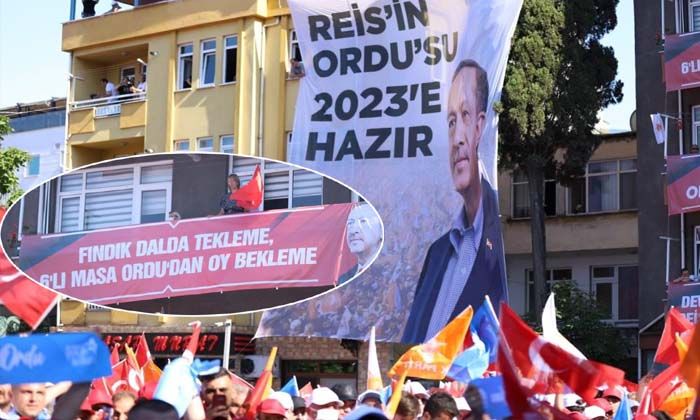 Altılı masaya Ordu’dan pankartlı mesaj Altılı masaya Ordu’dan pankartlı mesaj