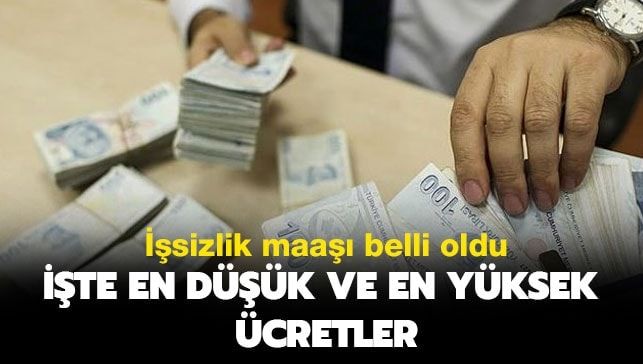 2020 yılı için işsizlik maaşı belli oldu