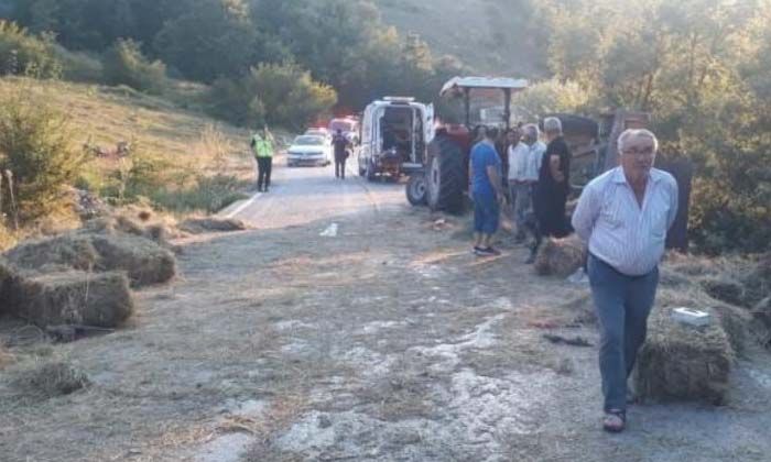 Samsun’da traktör devrildi Mehmet Şahin hayatını kaybetti
