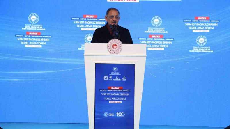 Bakan Özhaseki: Kuradan 76 bin konutumuzu Türkiye genelinde dağıtacağız Bakan Özhaseki: Kuradan 76 bin konutumuzu Türkiye genelinde dağıtacağız