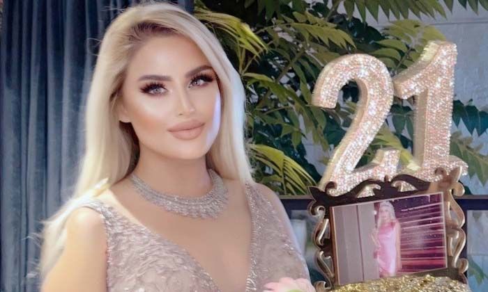 Melisa Özmen’den 21. yaşına görkemli kutlama