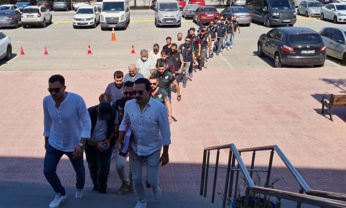 Bodrum’da film gibi uyuşturucu operasyonunda 18 kişi tutuklandı