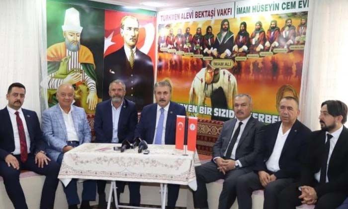 Destici: Türkmen Alevi Bektaşi Vakfına yapılan saldırı bir provokasyondur