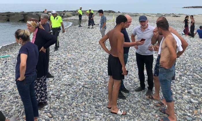 Rize’de denize giren İsmail Pala boğularak hayatını kaybetti
