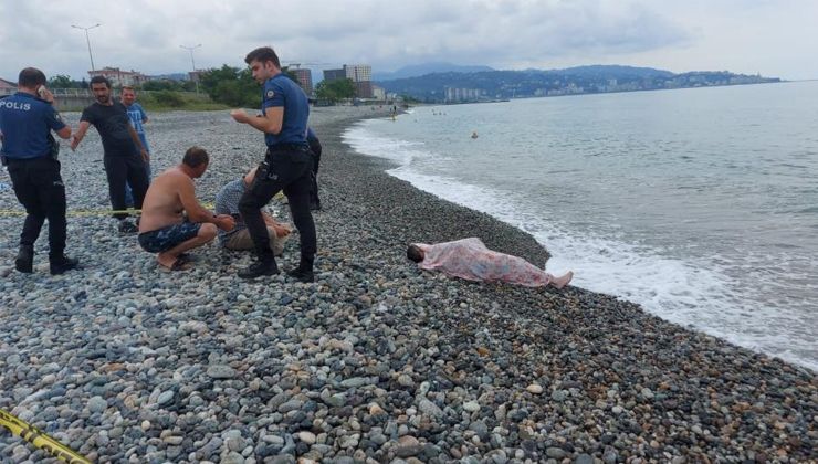 Rize’de denize giren yaşlı adam boğuldu