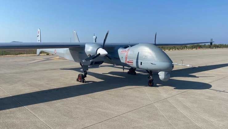 MSB duyurdu: Bir adet AKSUNGUR SİHA daha Deniz Kuvvetleri Komutanlığımıza teslim edildi