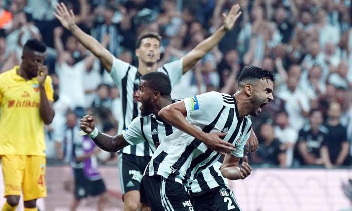 Beşiktaş, Kayserispor’u uzatma dakikalarında geçti