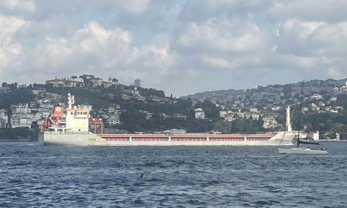 Türk gemisi Polarnet Ukrayna’dan 12 bin ton mısır getirdi