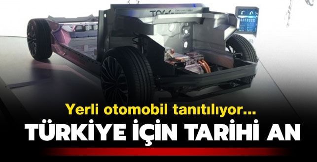 Yerli otomobil tanıtımı yapılıyor!