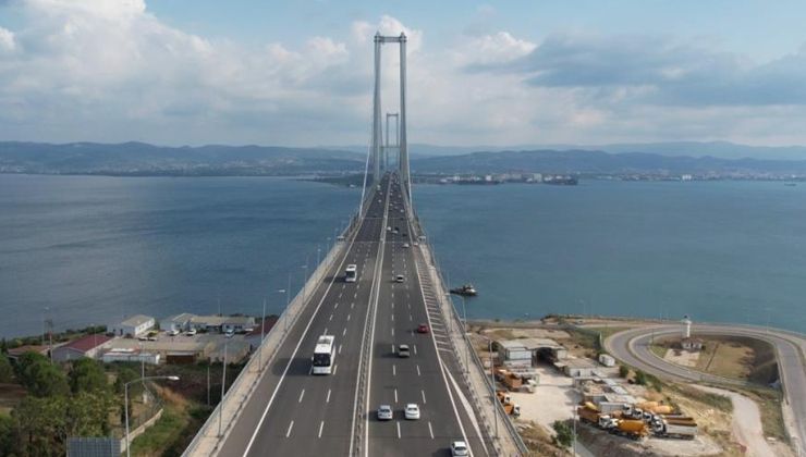 Osmangazi Köprüsü’nden 55.5 milyon araç geçti