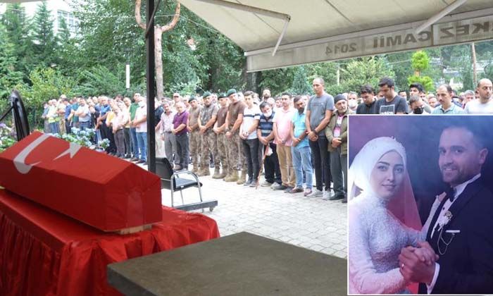 Giresun’da hayatını kaybeden Komiser Yardımcısı Sinem Gülşen Dilekçe defnedildi