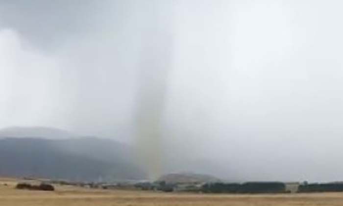 Antalya’da hortum ve şiddetli yağmur