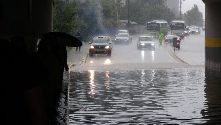 Kocaeli’yi sağanak vurdu Kocaeli’yi sağanak vurdu