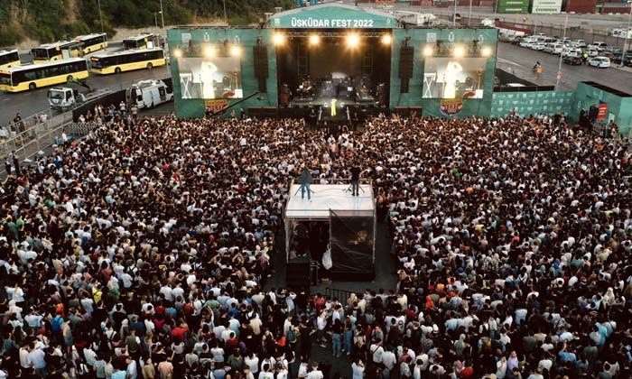 “Üsküdar Fest 22” üç günde 300 bin katılımla rekor kırdı