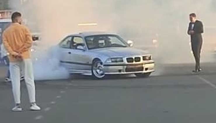 Drift pahalıya patladı: 10 bin TL ceza, 60 gün ehliyetine el konuldu