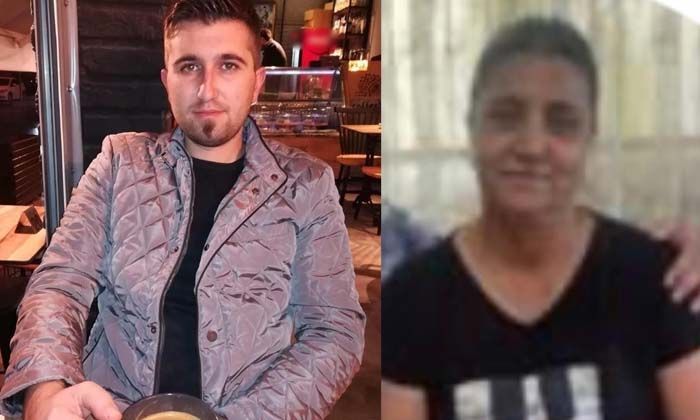 İzmir’de öldürülen Fikriye Vatansever ve oğlu Şaban Vatansever gözyaşlarıyla toprağa verildi