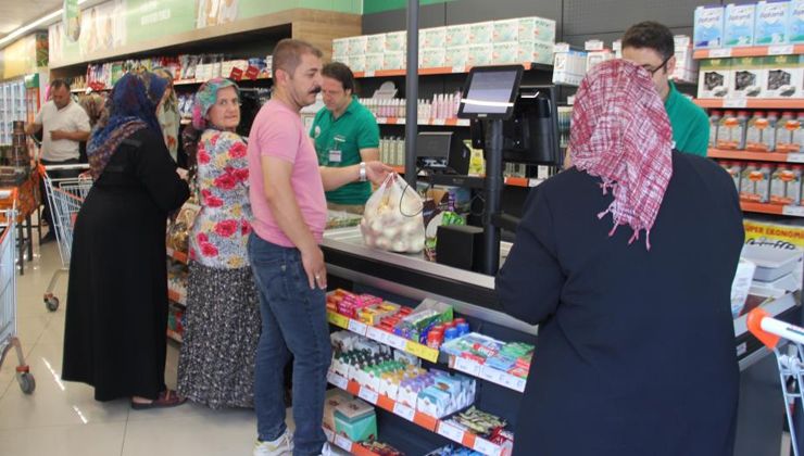 Tarım Kredi Kooperatif marketleri doldu taştı