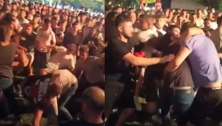 Sefo konserinde gençler birbirine girdi: Kendinize gelin, buraya eğlenmeye geldik