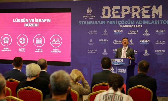 İmamoğlu: 318 binayı acilen yıkılıp 3 bin aileye 3 bin 450 TL kira yardımı yapacağız