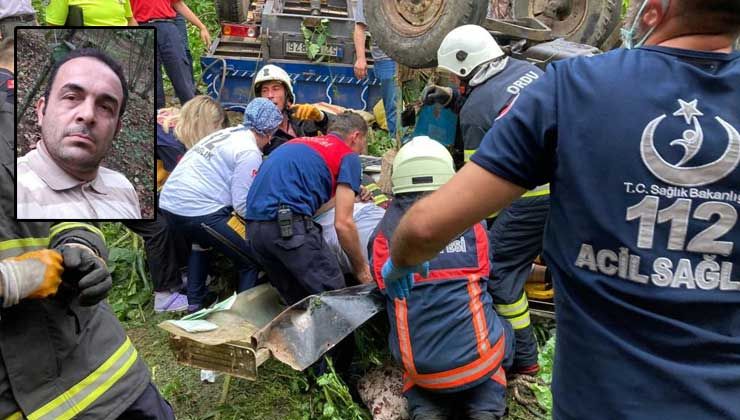 Babanın feci sonu! Oğluyla birlikte traktörün altında kaldı