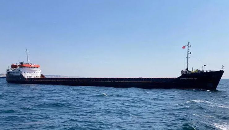 Ukrayna’dan tahıl taşıyan gemi Tekirdağ’a ulaştı