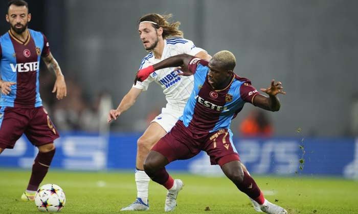 Trabzonspor, Danimarka’dan mağlup dönüyor! Kopenhag: 2 – Trabzonspor: 1