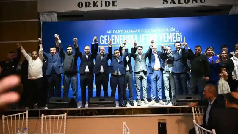 Mamak’ta 50 CHP üyesi istifa edip AK Parti’ye katıldı