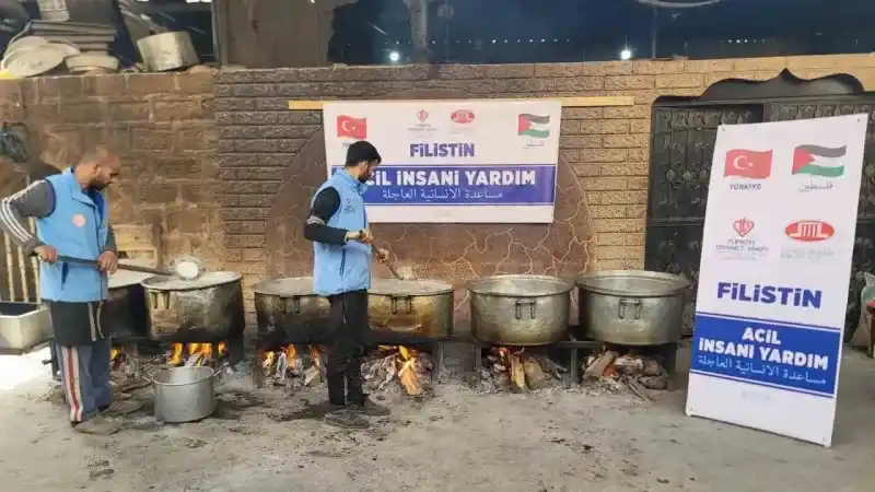 TDV, Gazze’de 760 bin insana yardım ulaştırdı