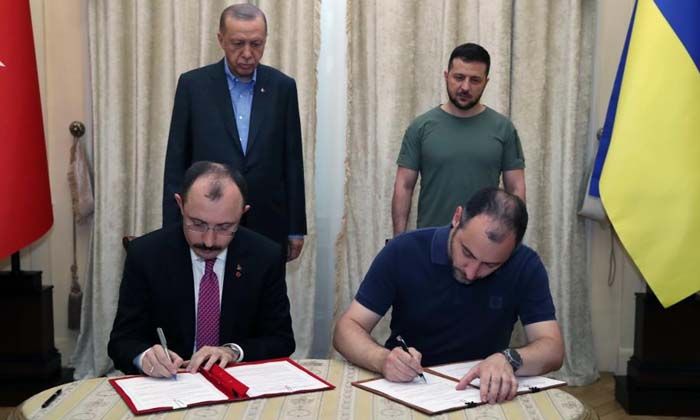 Türkiye ve Ukrayna arasında Altyapı İyileştirmeye İlişkin Mutabakat Zaptı imzalandı
