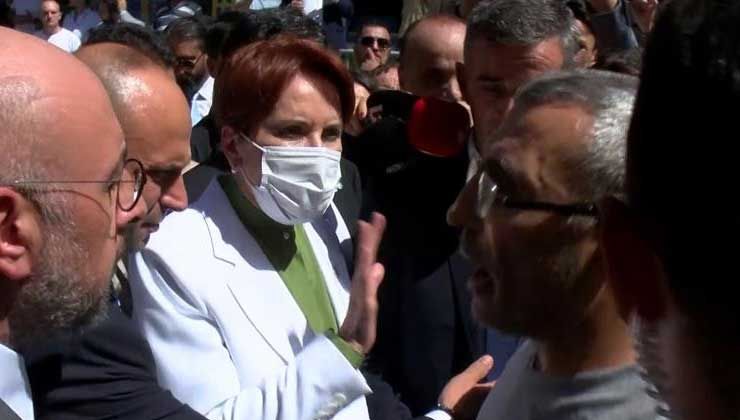 Akşener’e tepki gösterdiği için yaka paça uzaklaştırılan vatandaş İHA’ya konuştu