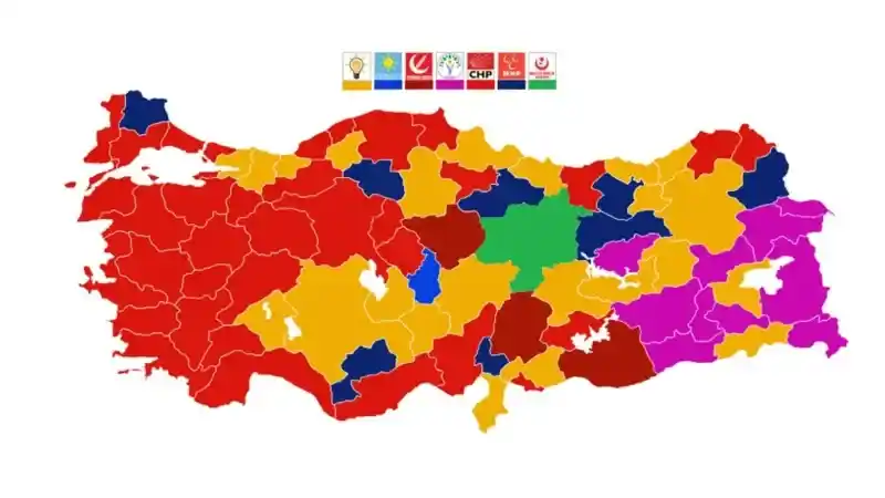 Sivas’ta birçok belediyenin yanı sıra dengeler değişti