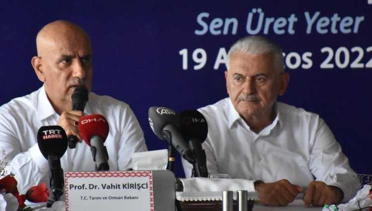 Bakan Kirişci’den mazot, gübre ve yem müjdesi