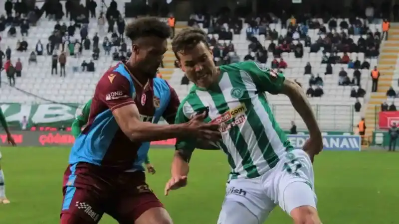 Konyaspor ile Trabzonspor 46. randevuda
