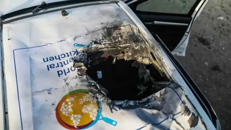 İsrail, Gazze’de insani yardım çalışanlarını vurdu: 7 ölü