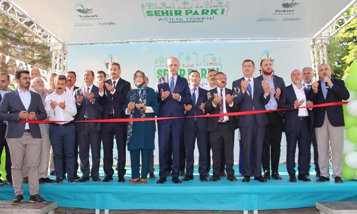 Tokat’ın ilk şehir parkı açıldı