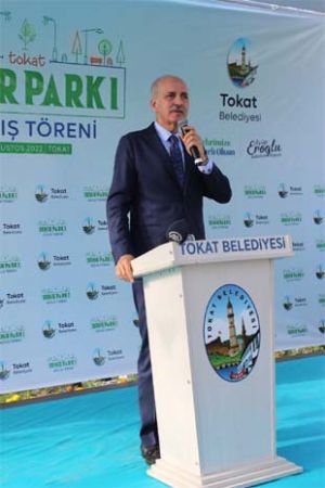 Tokat’ın ilk şehir parkı açıldı