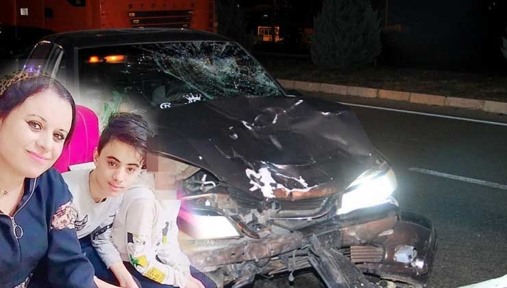 Kahreden detay! Feci kaza anne ve oğlunu hayattan kopardı